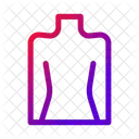 상체 몸통 해부학 아이콘