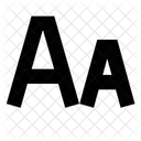Case Text Formatting Icon