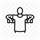 Upright Rows Arm Icon