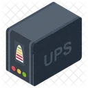 UPS、電源、電気ストレージ アイコン