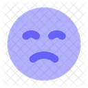 Upset Emoji Sad Icon