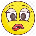 Upset Emoji Sad Expression Emotag Icon