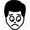 Upset Sad Disinterested Icon