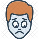 Upset Sad Disinterested Icon