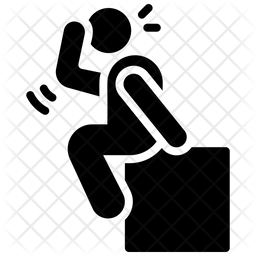 Upset Worker Pictogram Icon