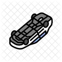 Upside Down Car Icon