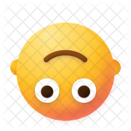 Upside down Emoji Icon