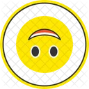 Upside-down face  Icon
