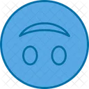 Upside Down Face Down Emoji Icon