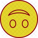 Upside Down Face Down Emoji Icon