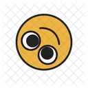 Upside Down Face Emoji Emoticon Icon