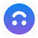 Upside Down Face Emoji Emoticon Icon