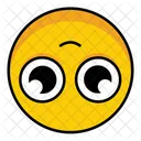 Upside Down Face Icon
