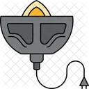 Lampe oben  Symbol