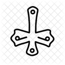 Upsidedowncross Cross Jesuscross Icon