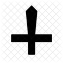 Upsidedowncross Cross Jesuscross Icon