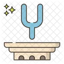 Upsilon Greek Letter Sign Icon