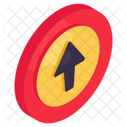 Upward Arrow  Icon