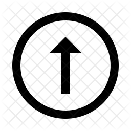 Upward arrow Icon
