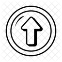 Upward Arrow  Icon
