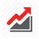 Upward Chart Data Analytics Statistics Icon