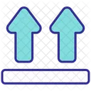 Upward Arrow Up Icon