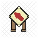 Upward Left Corner Board  Icon