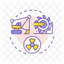 Uranium mining  Icon