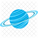 Uranus Planet Space Icon