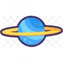 Uranus Planet Space Icon