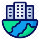 Urban City Building Icon