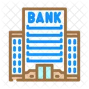 Urban Bank Building Icon