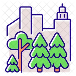 Urban forest  Icon