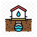 Urban Home Drainage System  Icon