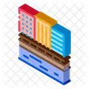 Zigzag Flowing River Icon