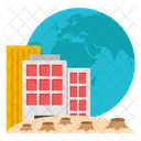 Urbanization Urban Sprawl City Formation Icon