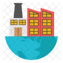 Urbanization Urban Sprawl City Formation Icon