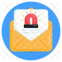 Emergency Mail Urgent Mail Important Mail Icon