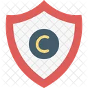 Urheberrechtsschutz Copyright Schutz Icon