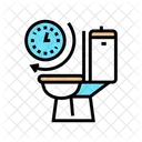 Frequent Urination Color Icon
