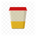 Urine Container Urine Sample Medical Icon