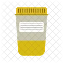 Urine Container Urine Sample Medical Icon