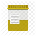 Urine Container Urine Sample Medical Icon