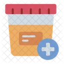 Urine Test Sample Container Medical Test Icon