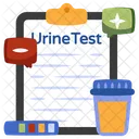 Urine Test Report Urine Sample Lab Urine Icon