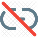 URL deaktivieren  Symbol