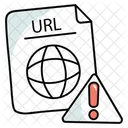 URL 오류  아이콘