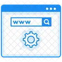 Web Domain Www Url Optimization Icon