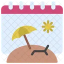 Urlaub Kalender Termine Symbol