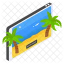 Urlaubsbuchung  Icon